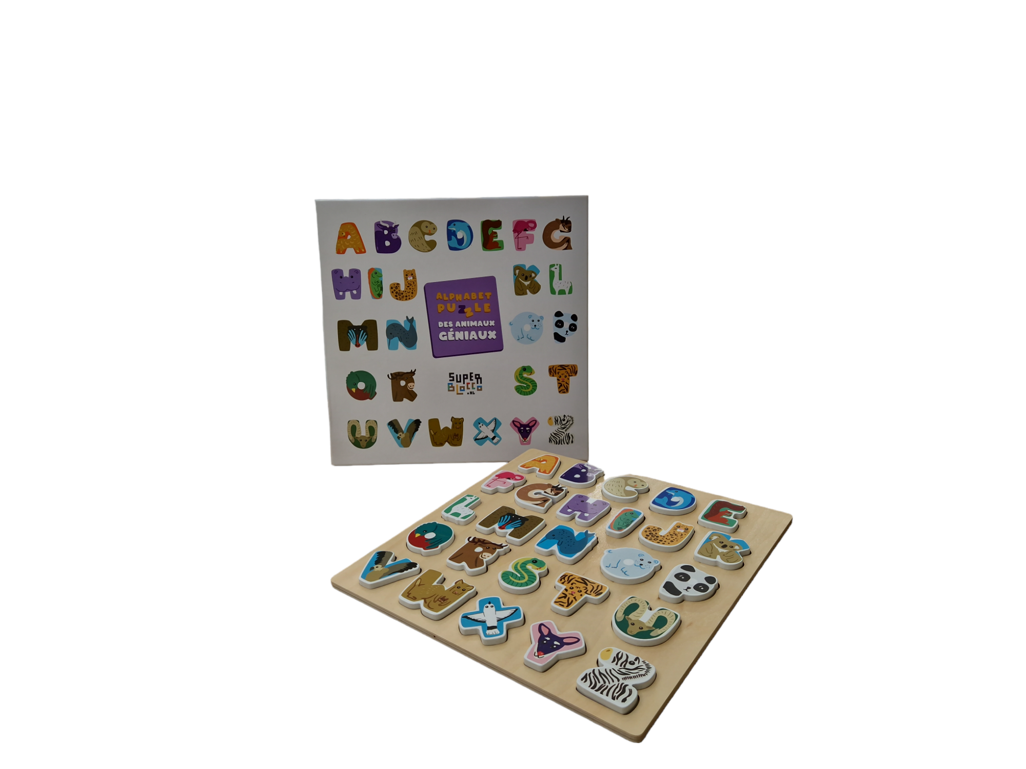 Tough Animal Alphabet Puzzle