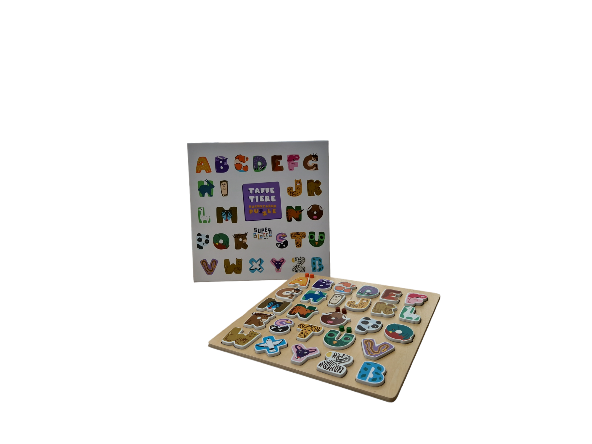 Cool Animal Alphabet Puzzle