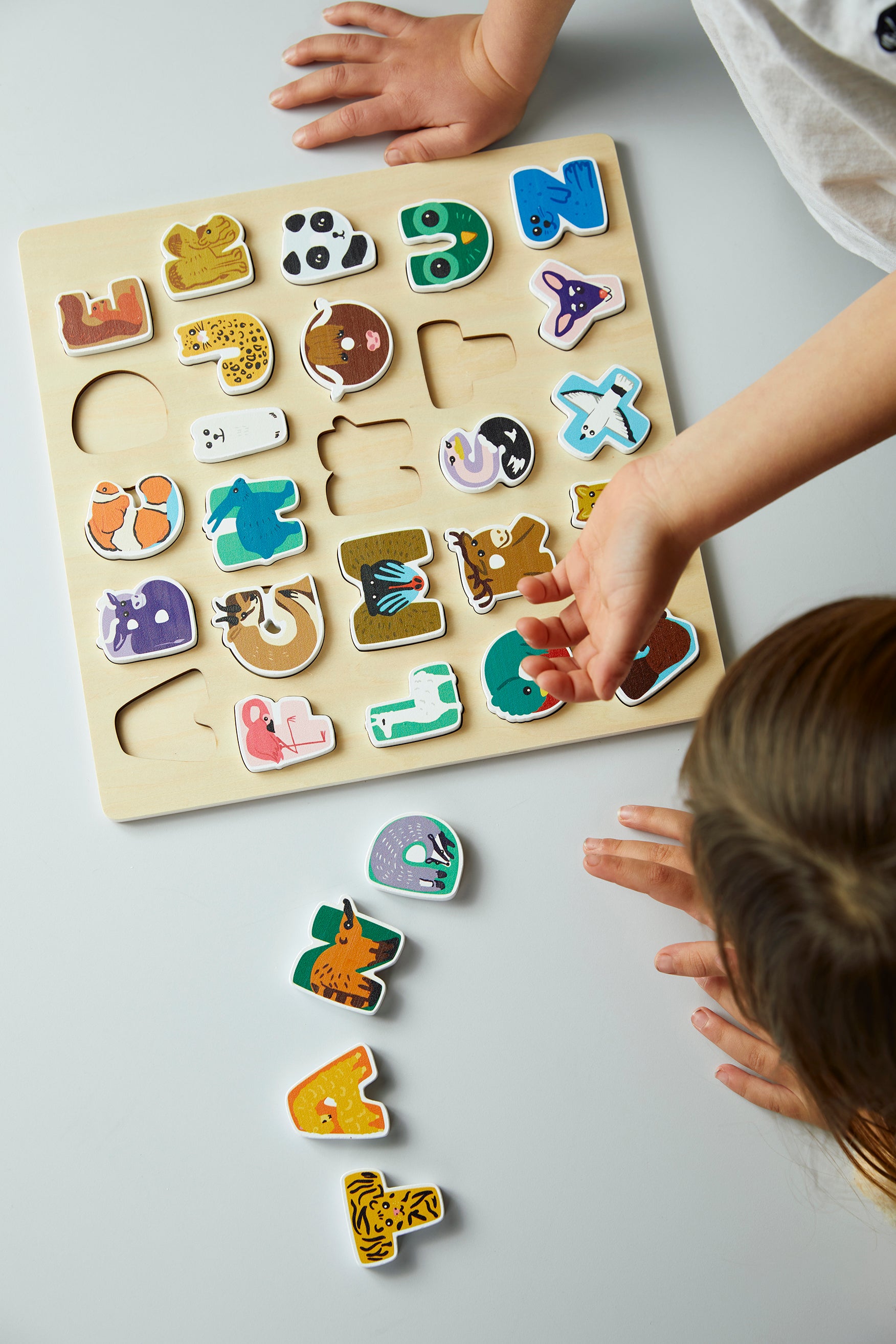 Cool Animal Alphabet Puzzle